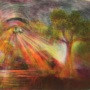 001 Acervo Gravura em metal Sem Título Rubens Matuck 1995 miniatura